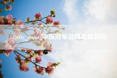 泰安中国冠军品牌是真的吗