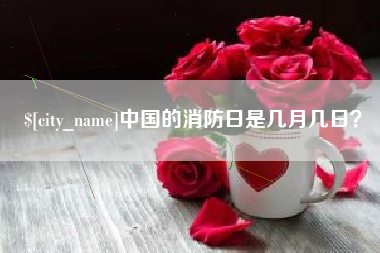 泰安中国的消防日是几月几日？