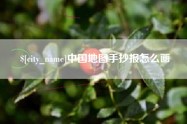 泰安中国地图手抄报怎么画