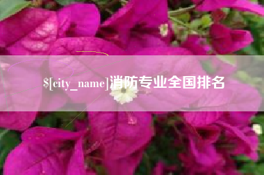 泰安消防专业全国排名