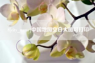 泰安中国地图空白大图可打印