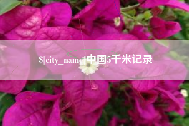 泰安中国5千米记录