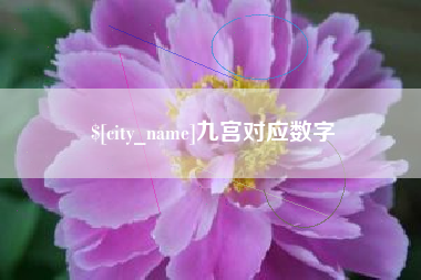 泰安九宫对应数字