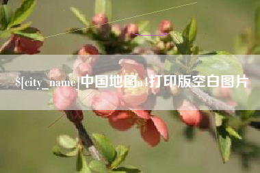 泰安中国地图a4打印版空白图片