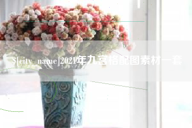 泰安2021年九宫格配图素材一套