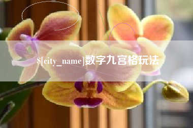 泰安数字九宫格玩法