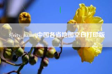 泰安中国各省地图空白打印版