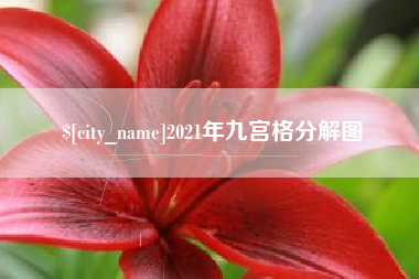泰安2021年九宫格分解图