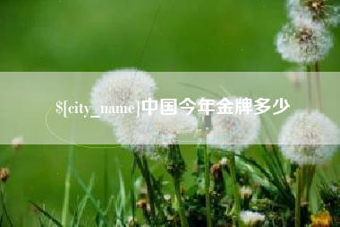 泰安中国今年金牌多少