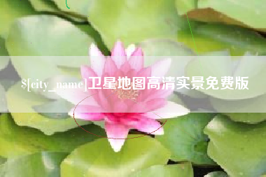 泰安卫星地图高清实景免费版