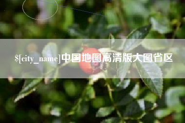 泰安中国地图高清版大图省区