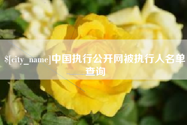 泰安中国执行公开网被执行人名单查询