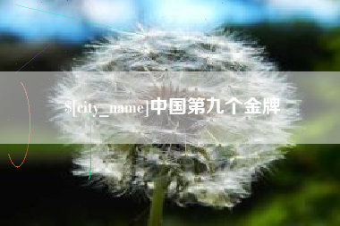 泰安中国第九个金牌