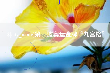 泰安第一波奥运金牌“九宫格”