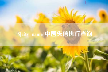 泰安中国失信执行查询