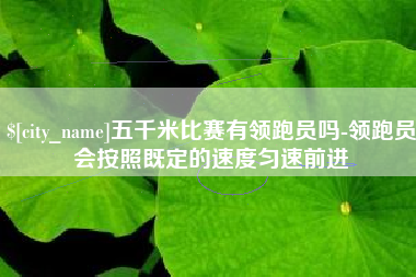 泰安五千米比赛有领跑员吗-领跑员会按照既定的速度匀速前进