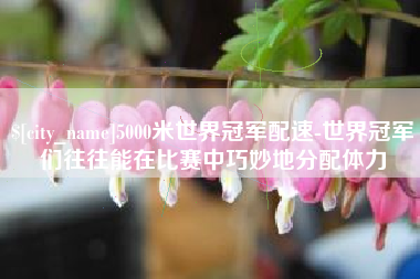 泰安5000米世界冠军配速-世界冠军们往往能在比赛中巧妙地分配体力
