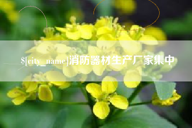 泰安消防器材生产厂家集中