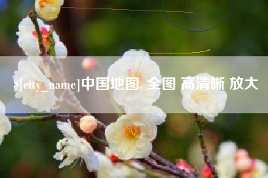 泰安中国地图. 全图 高清晰 放大
