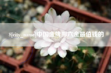 泰安中国金牌哪六金最值钱的