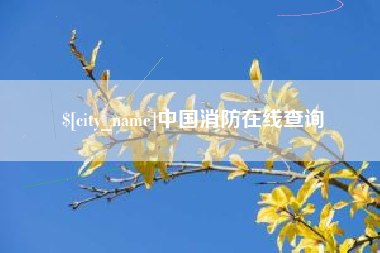 泰安中国消防在线查询